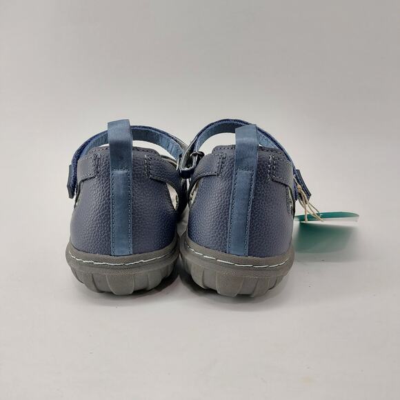 JBU Magnolia Navy Blue Mary Janes US 8M Flower Comfort - Picture 7 of 14